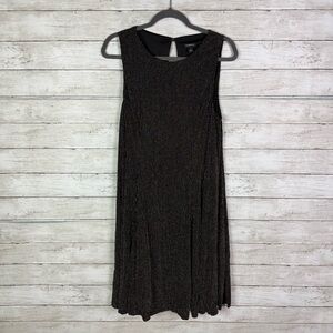 Torrid Metallic Thread Sleeveless Skater Dress Size 1X